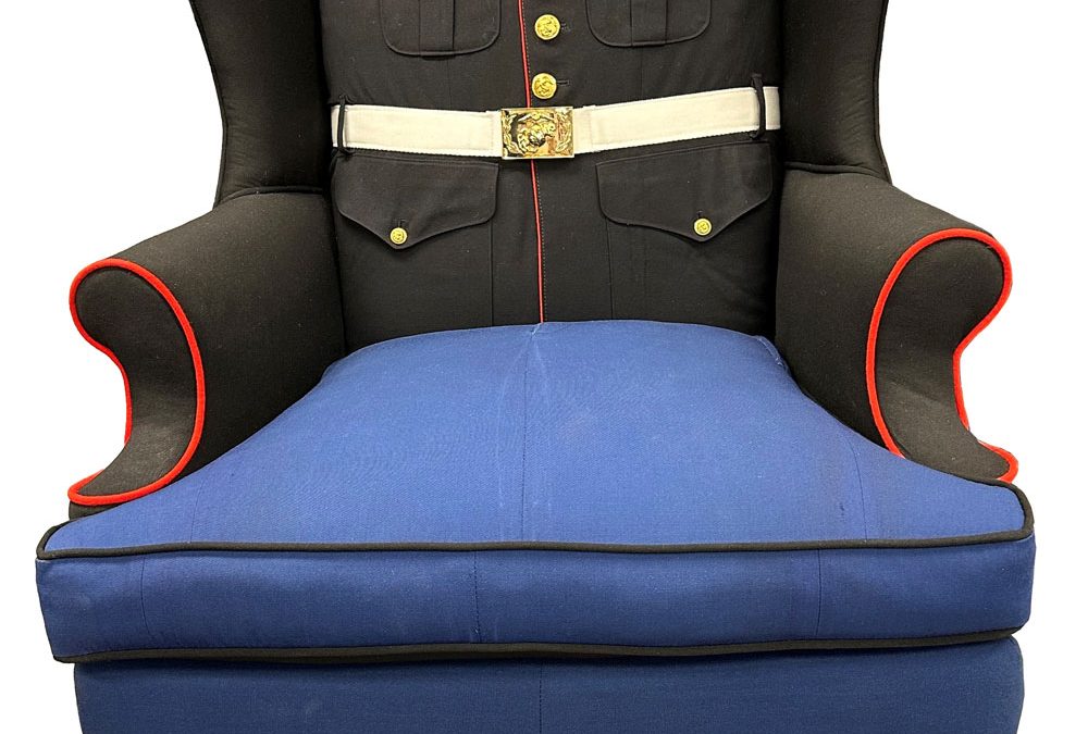 Custom Military Service Chair